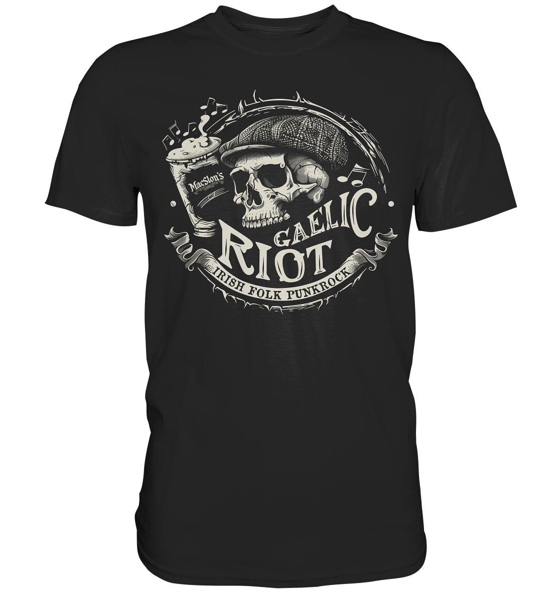 Gaelic Riot "Irish Folk Punkrock I" - Premium Shirt