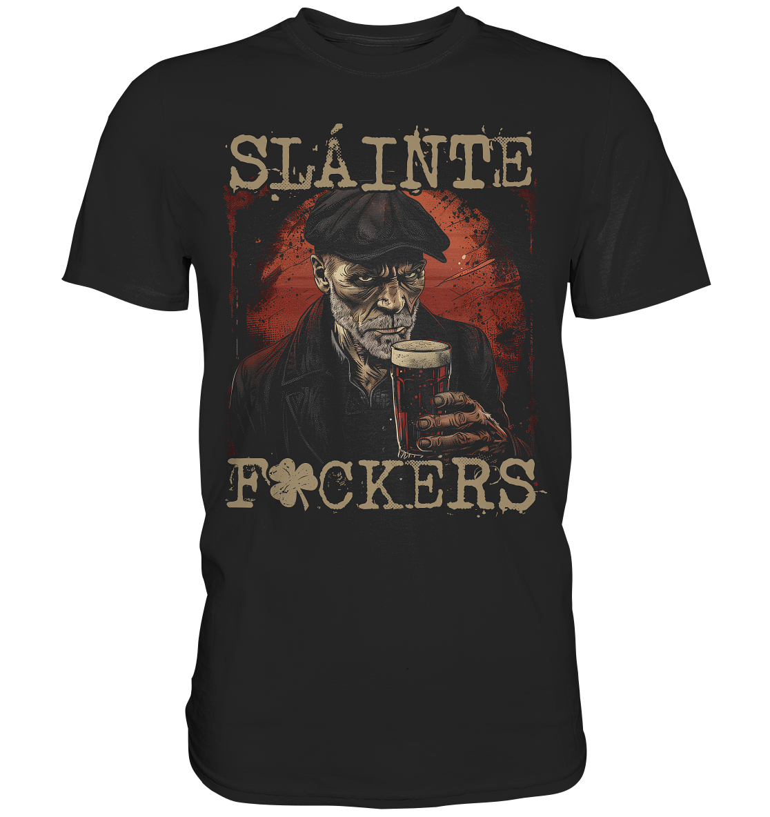 Sláinte "F*ckers / Irish Pub III" - Premium Shirt