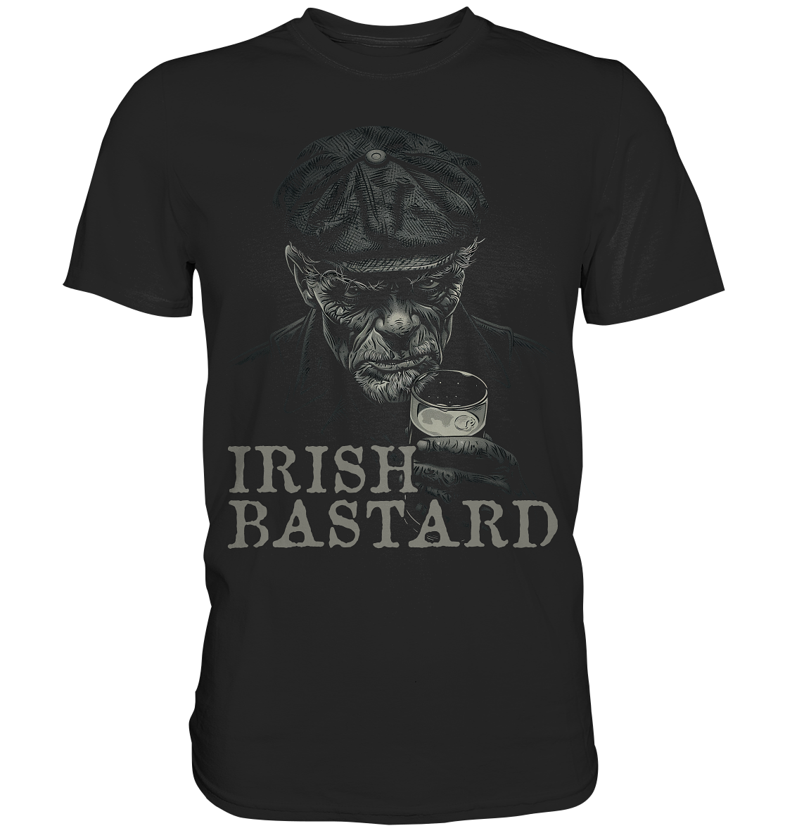 Irish Bastard "Old Irish Man VI"  - Premium Shirt