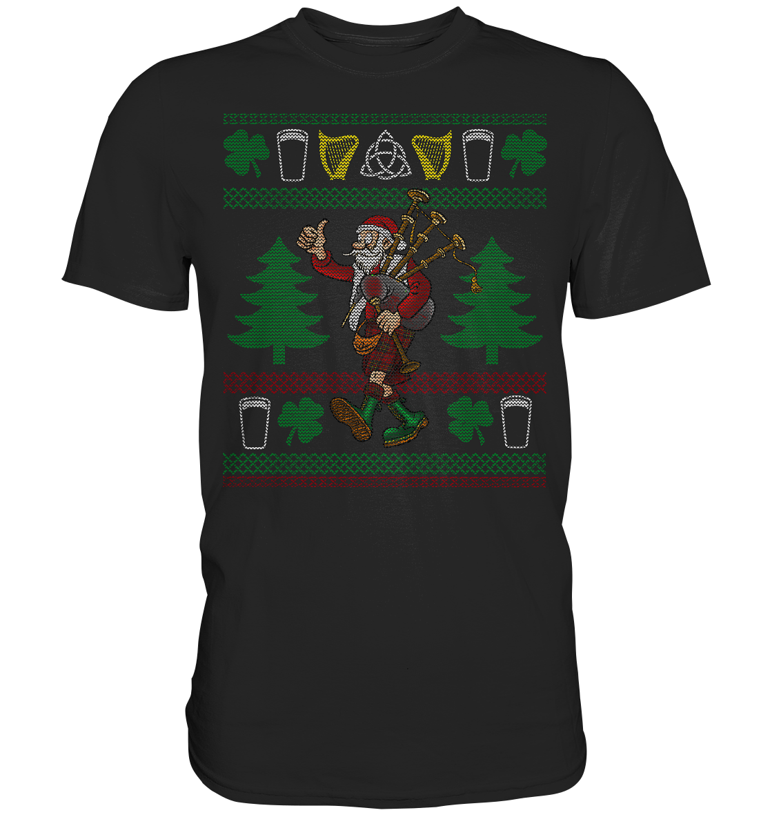 Kilted Santa (Christmas) - Premium Shirt