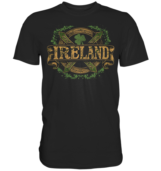 Ireland "Shamrock / Crest II"  - Premium Shirt