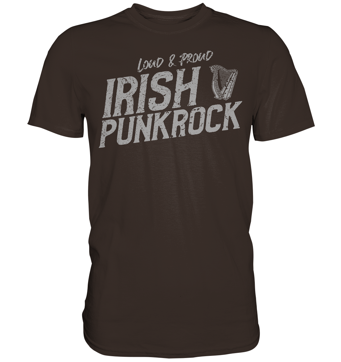 Irish Punkrock "Loud & Proud" - Premium Shirt