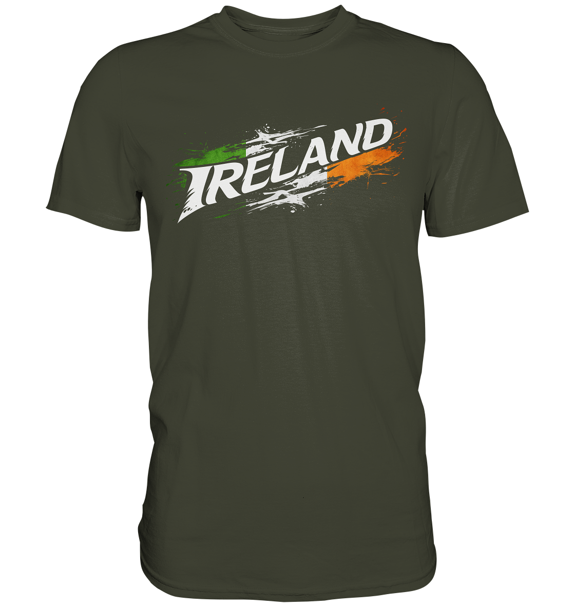 Ireland "Flag Splatter I"  - Premium Shirt