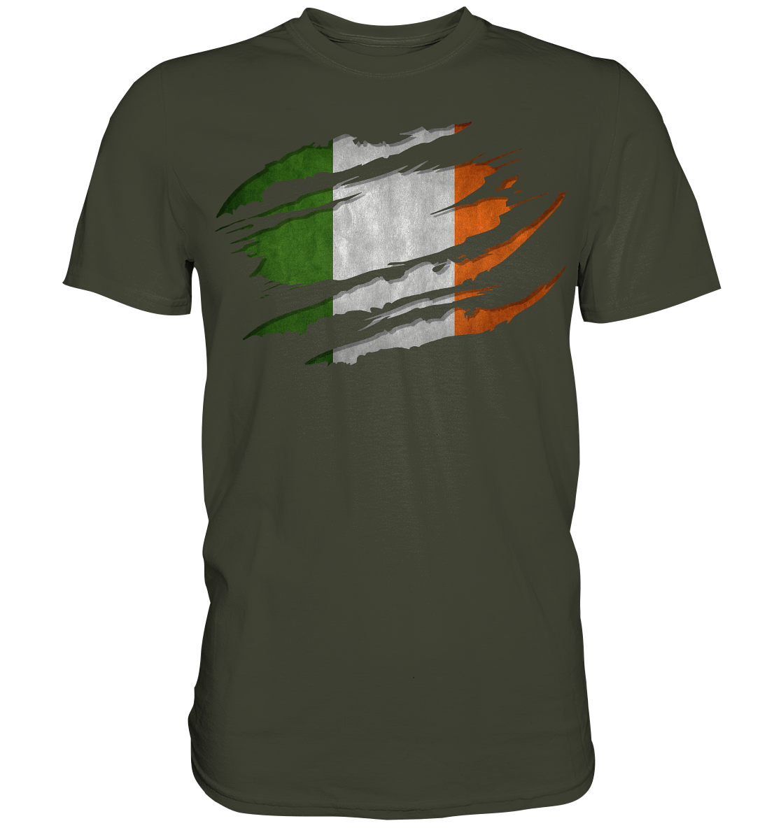 Ireland "Flag Scratch" - Premium Shirt