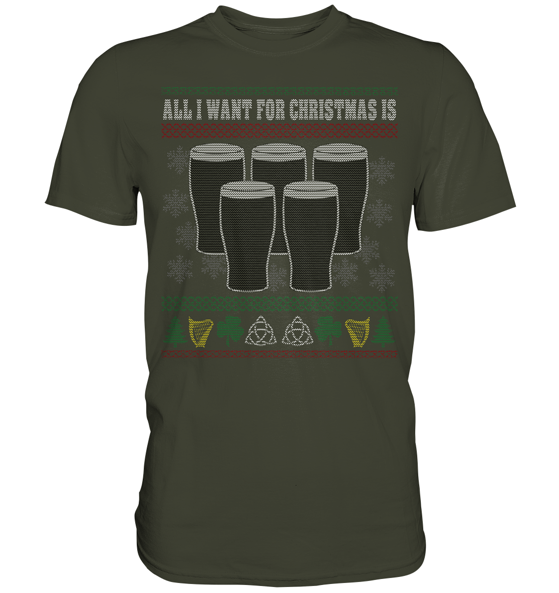 All I Want For Christmas - Premium Shirt