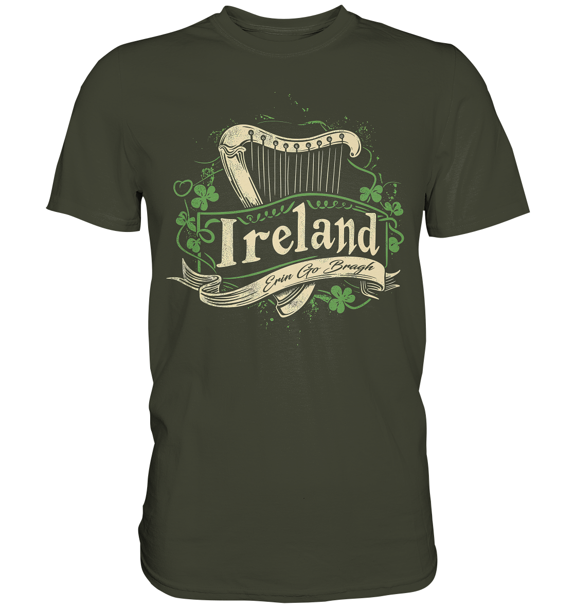 Ireland "Erin Go Bragh / Crest"  - Premium Shirt