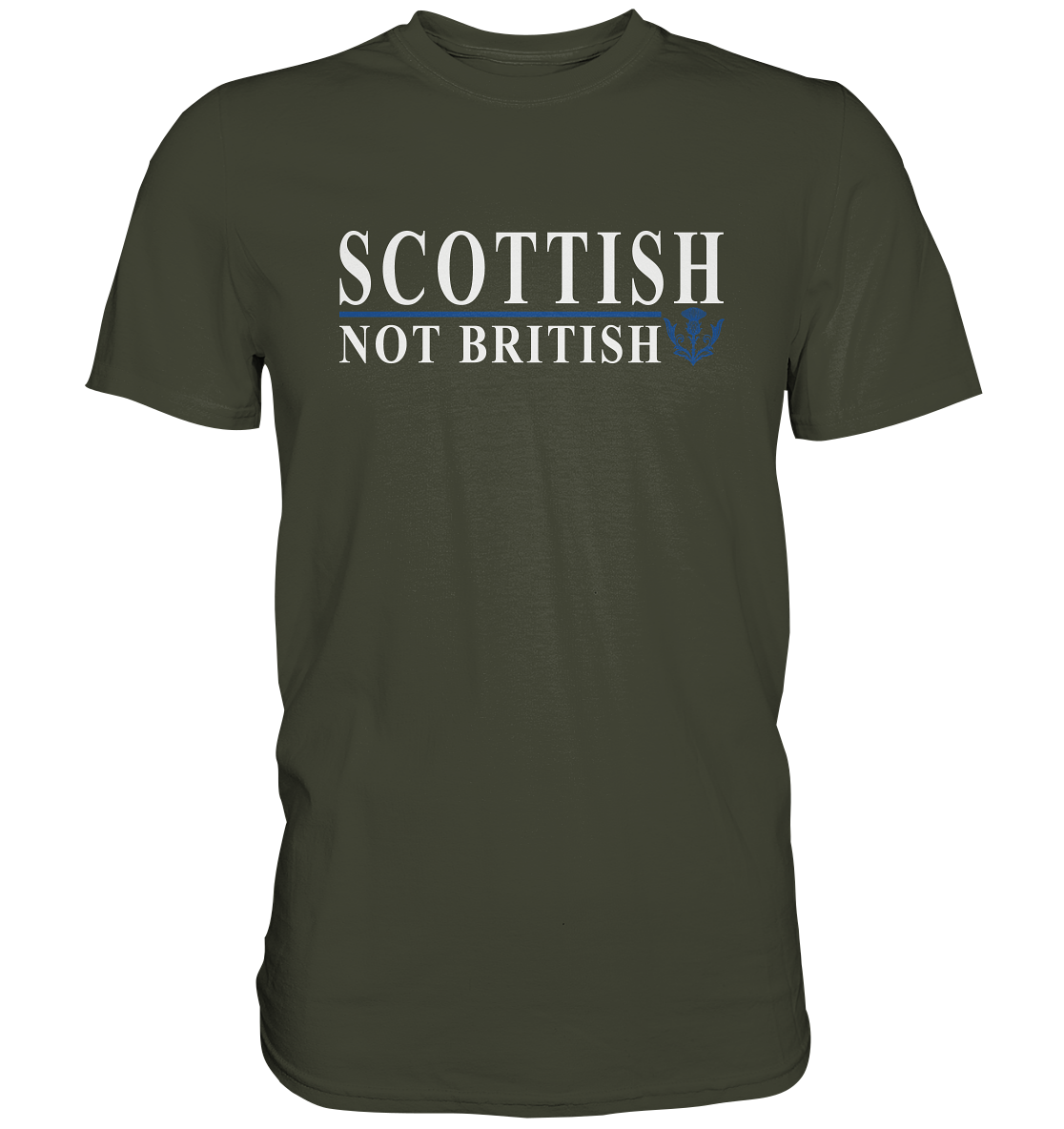 Scottish "Not British" - Premium Shirt