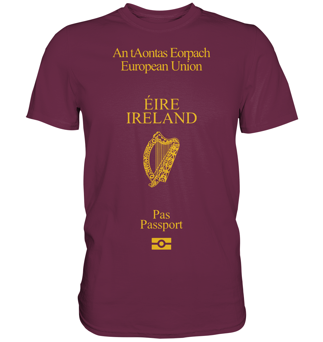 Èire / Ireland "Passport" - Premium Shirt