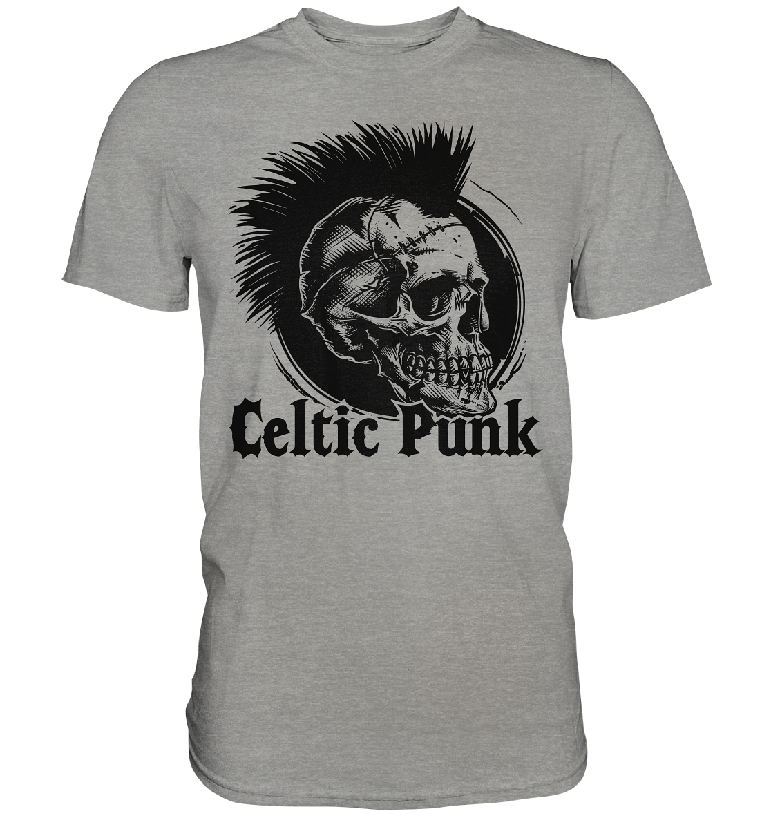 Celtic Punk "Skull II" - Premium Shirt