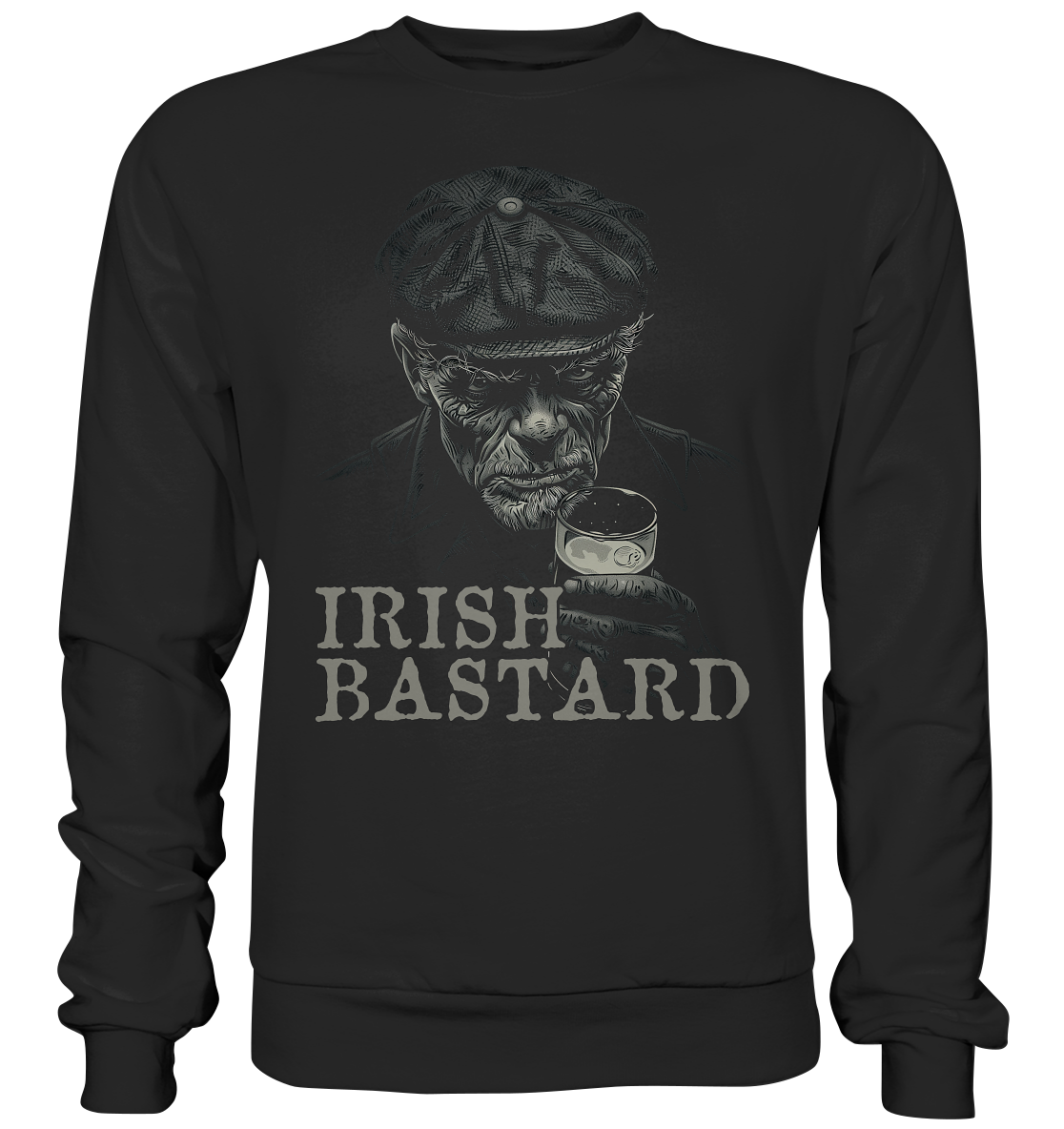 Irish Bastard "Old Irish Man VI"  - Premium Sweatshirt