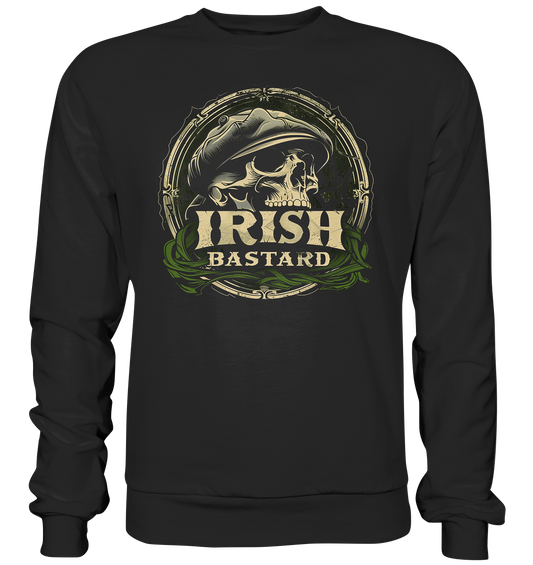 Irish Bastard "Flatcap-Skull VI" - Premium Sweatshirt