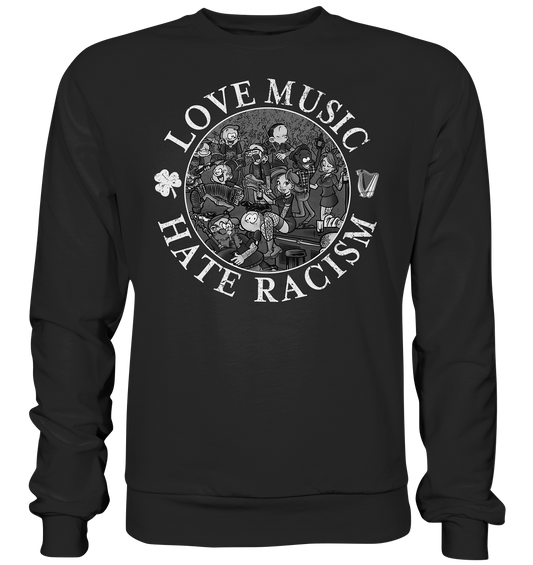 Love Music - Hate Racism "Irish Pub" - Premium Sweatshirt