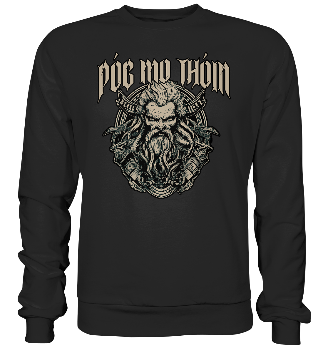 Póg Mo Thóin Streetwear "Celtic Warrior II" - Premium Sweatshirt