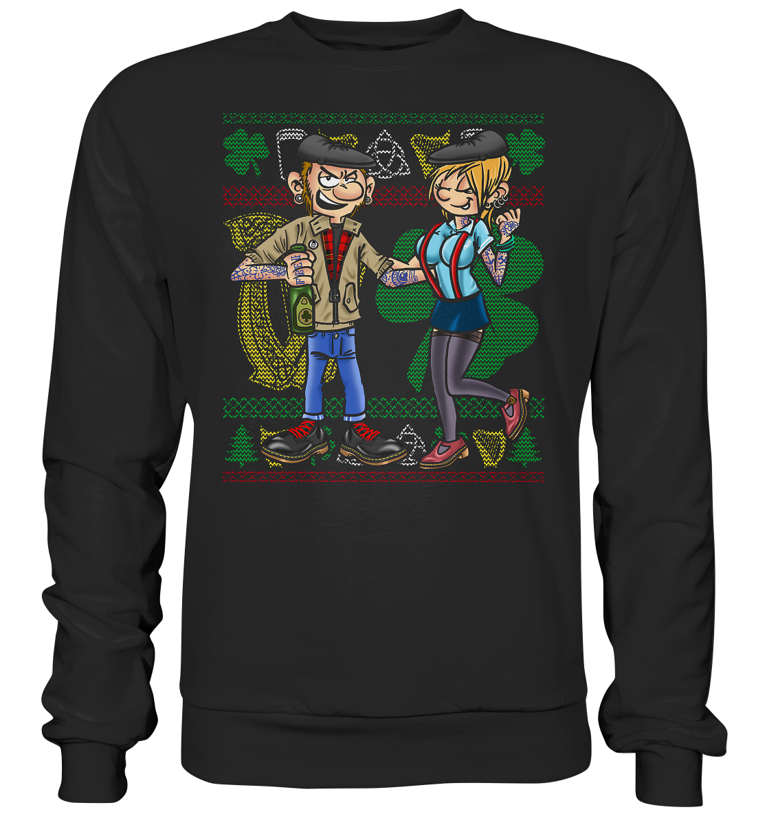 Irish Couple (Christmas) - Premium Sweatshirt