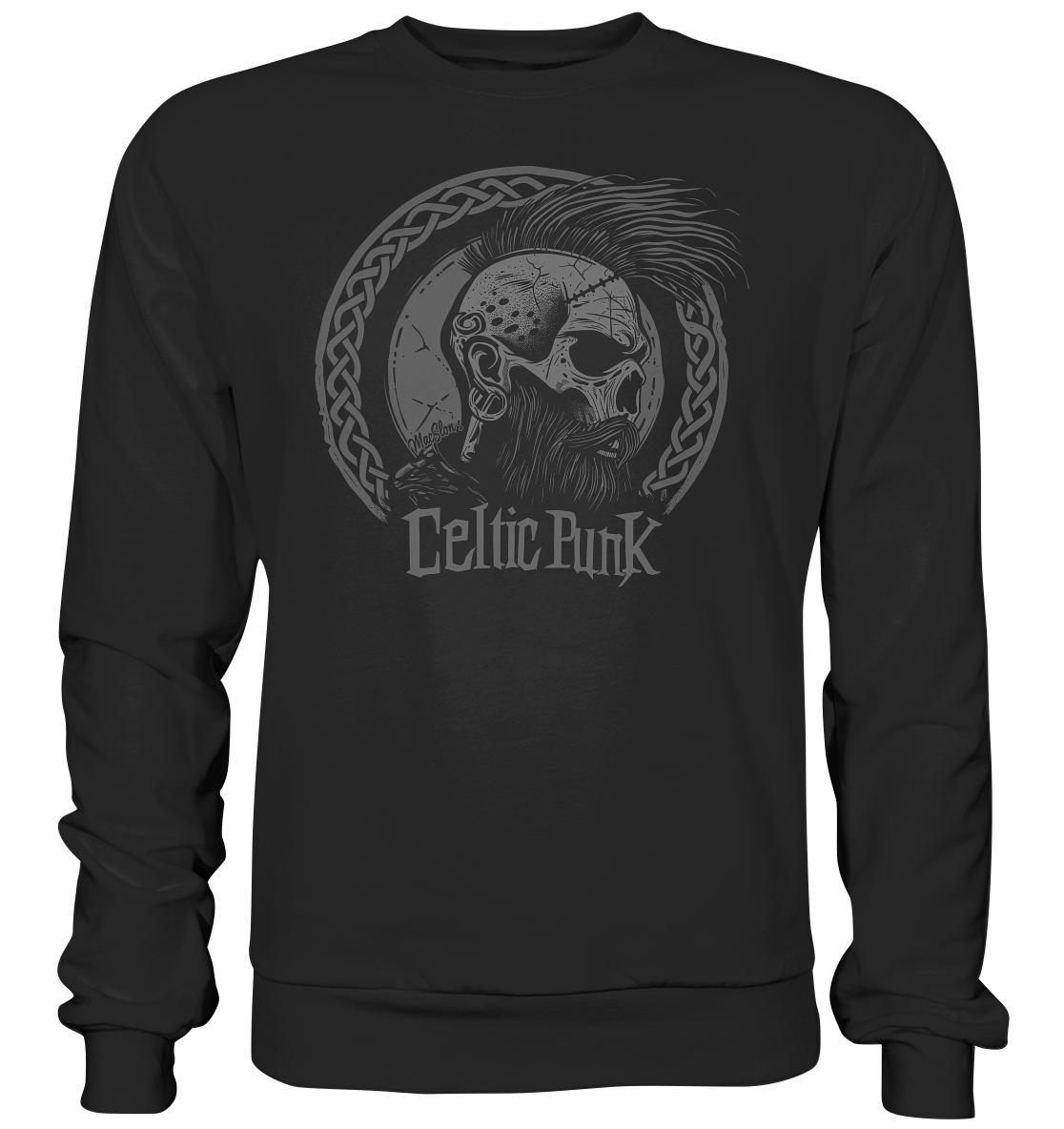 Celtic Punk "Skull / Circle II" - Premium Sweatshirt