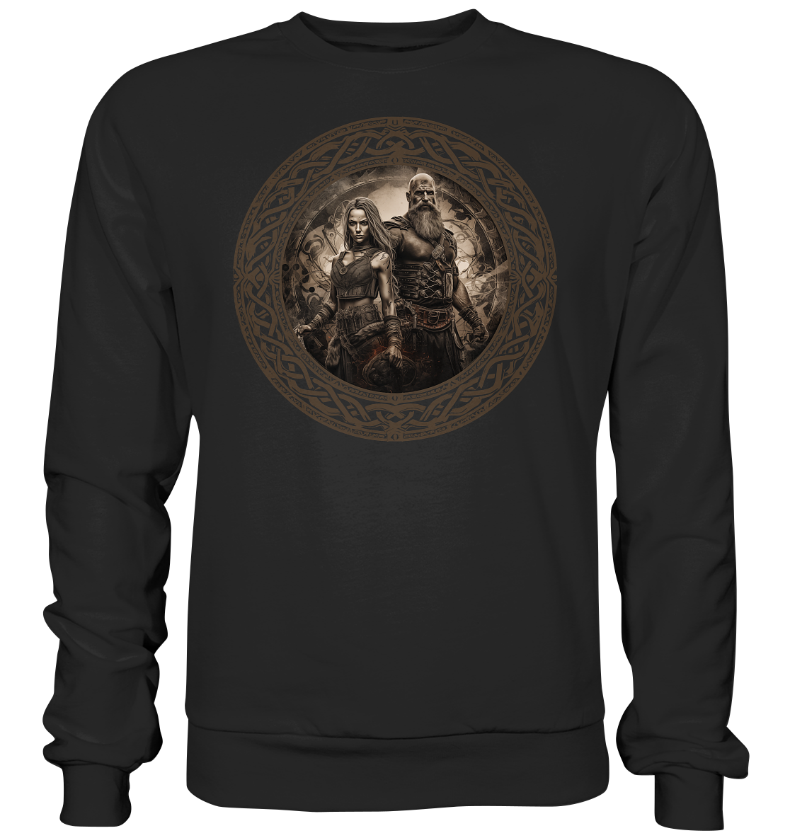 Celtic Warrior "Couple II" - Premium Sweatshirt