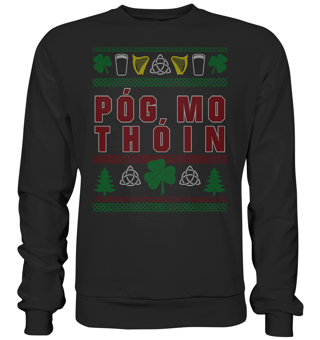 Póg Mo Thóin (Christmas) - Premium Sweatshirt