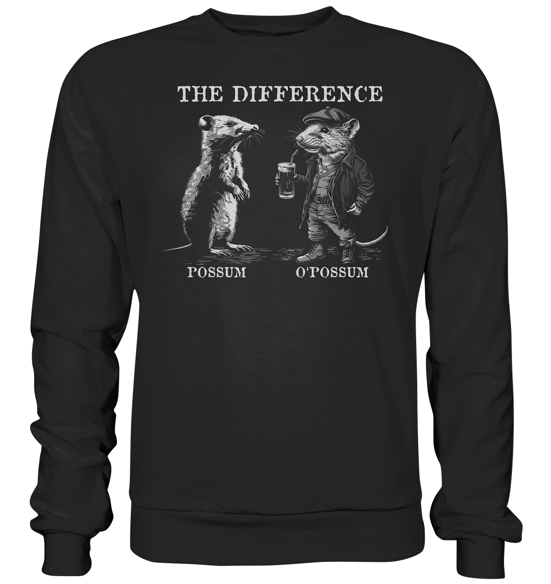 The Difference "Possum & O'Possum" - Premium Sweatshirt