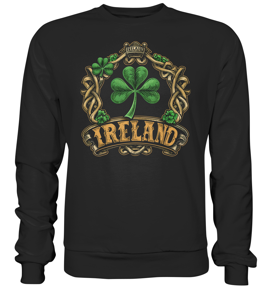 Ireland "Shamrock / Crest III" - Premium Sweatshirt