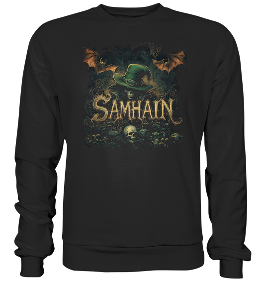 Samhain "Bats & Skulls II" - Premium Sweatshirt