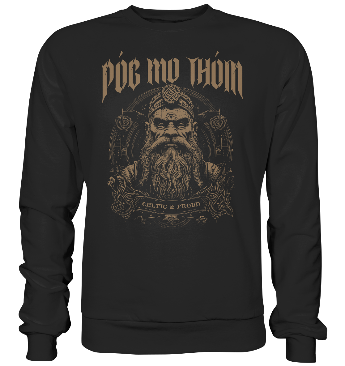 Póg Mo Thóin Streetwear "Celtic & Proud II" - Premium Sweatshirt