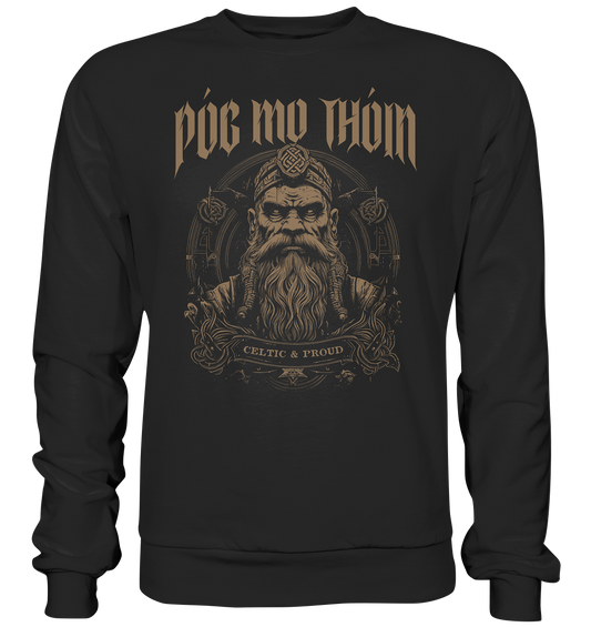 Póg Mo Thóin Streetwear "Celtic & Proud II" - Premium Sweatshirt