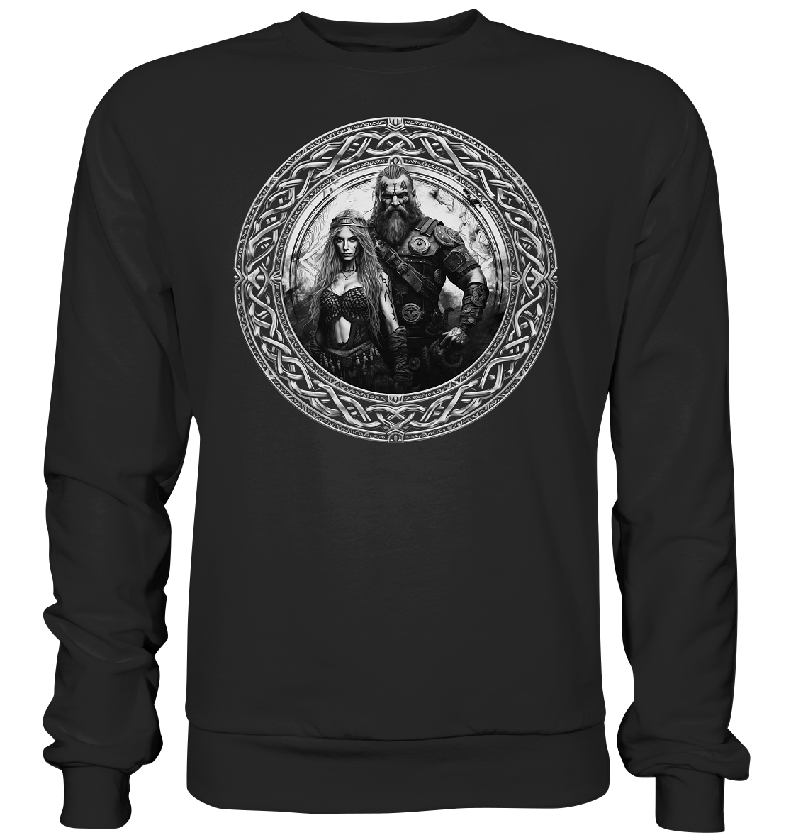 Celtic Warrior "Couple" - Premium Sweatshirt