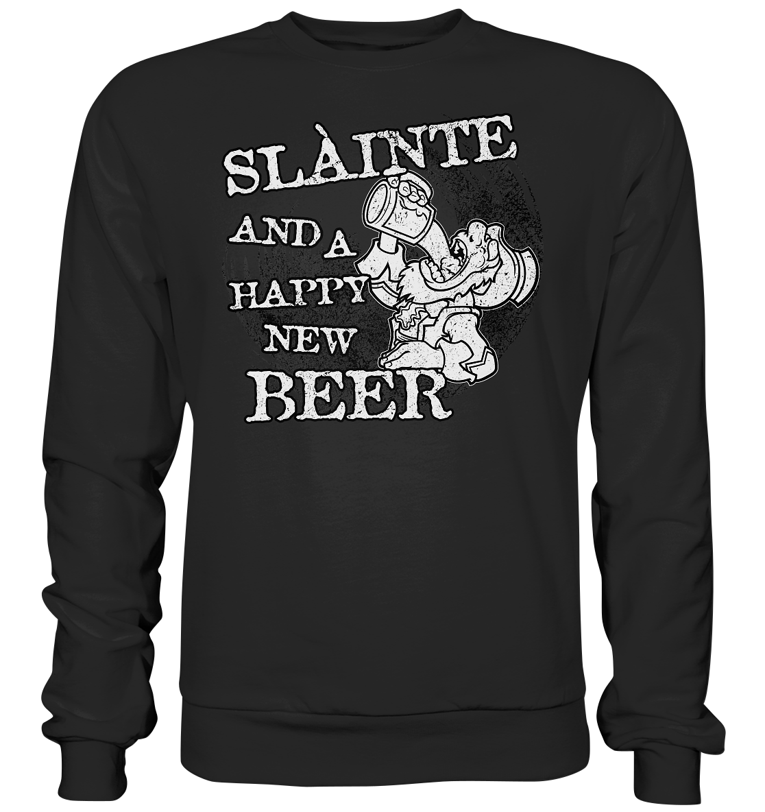 Sláinte "And A Happy New Beer" - Premium Sweatshirt