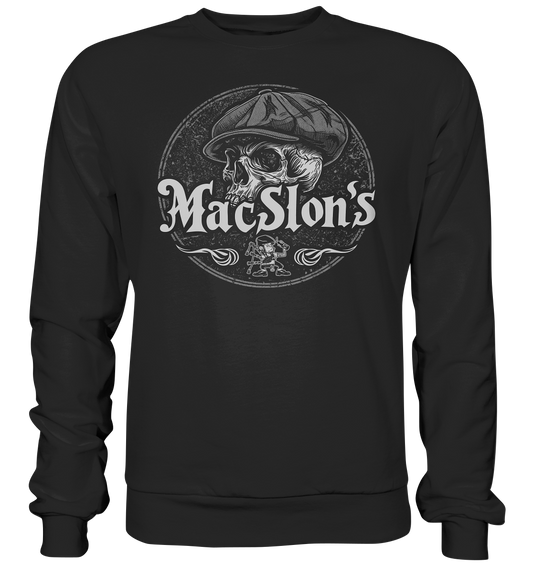 MacSlon's "Flatcap-Skull I" - Premium Sweatshirt