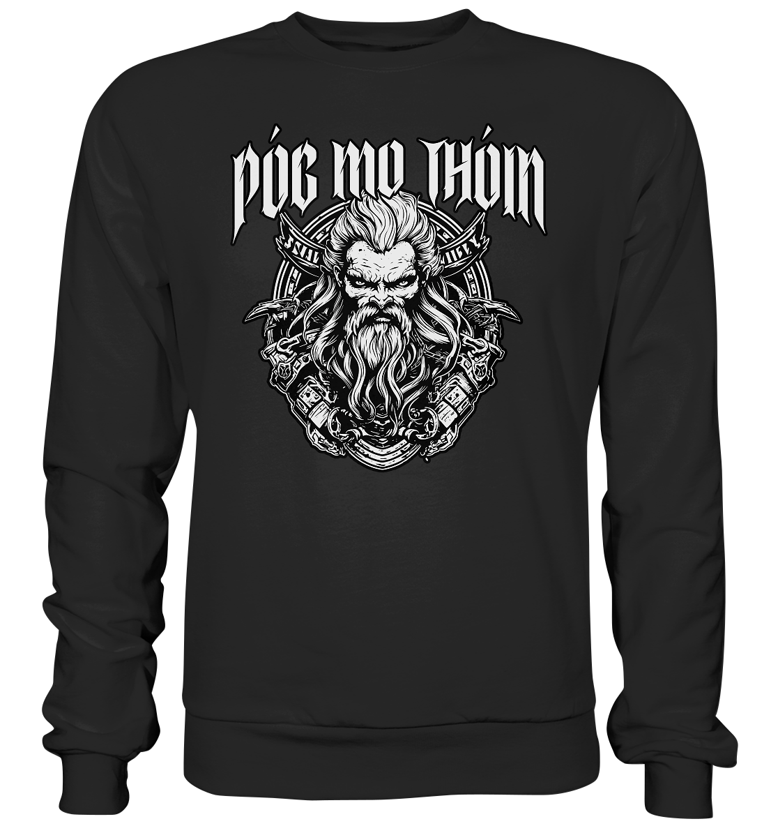 Póg Mo Thóin Streetwear "Celtic Warrior III" - Premium Sweatshirt