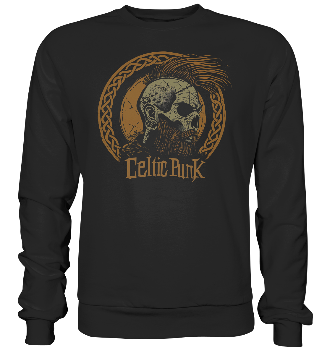 Celtic Punk "Skull / Circle I"  - Premium Sweatshirt