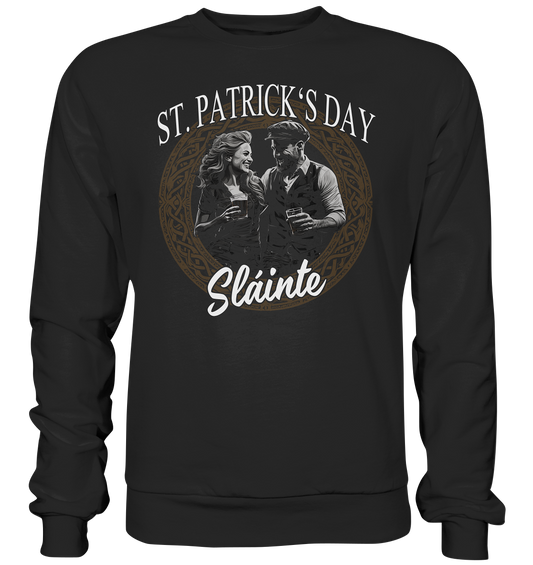 St. Patrick's Day "Sláinte / Couple" - Premium Sweatshirt