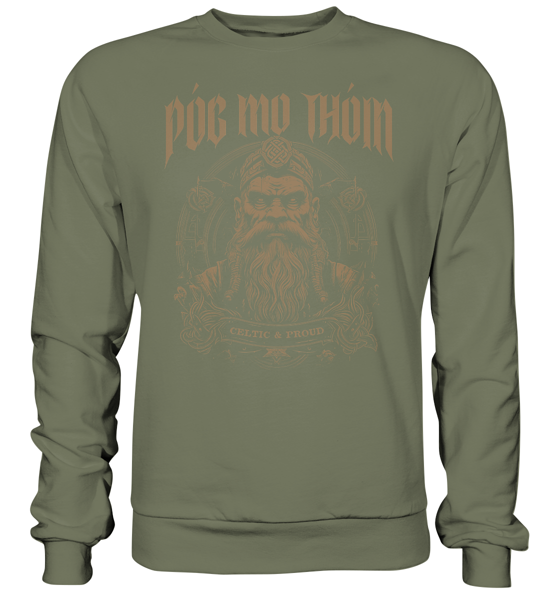 Póg Mo Thóin Streetwear "Celtic & Proud II" - Premium Sweatshirt