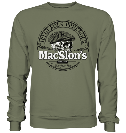 MacSlon's "Estd. 2009 / Irish Folk Punkrock II"  - Premium Sweatshirt