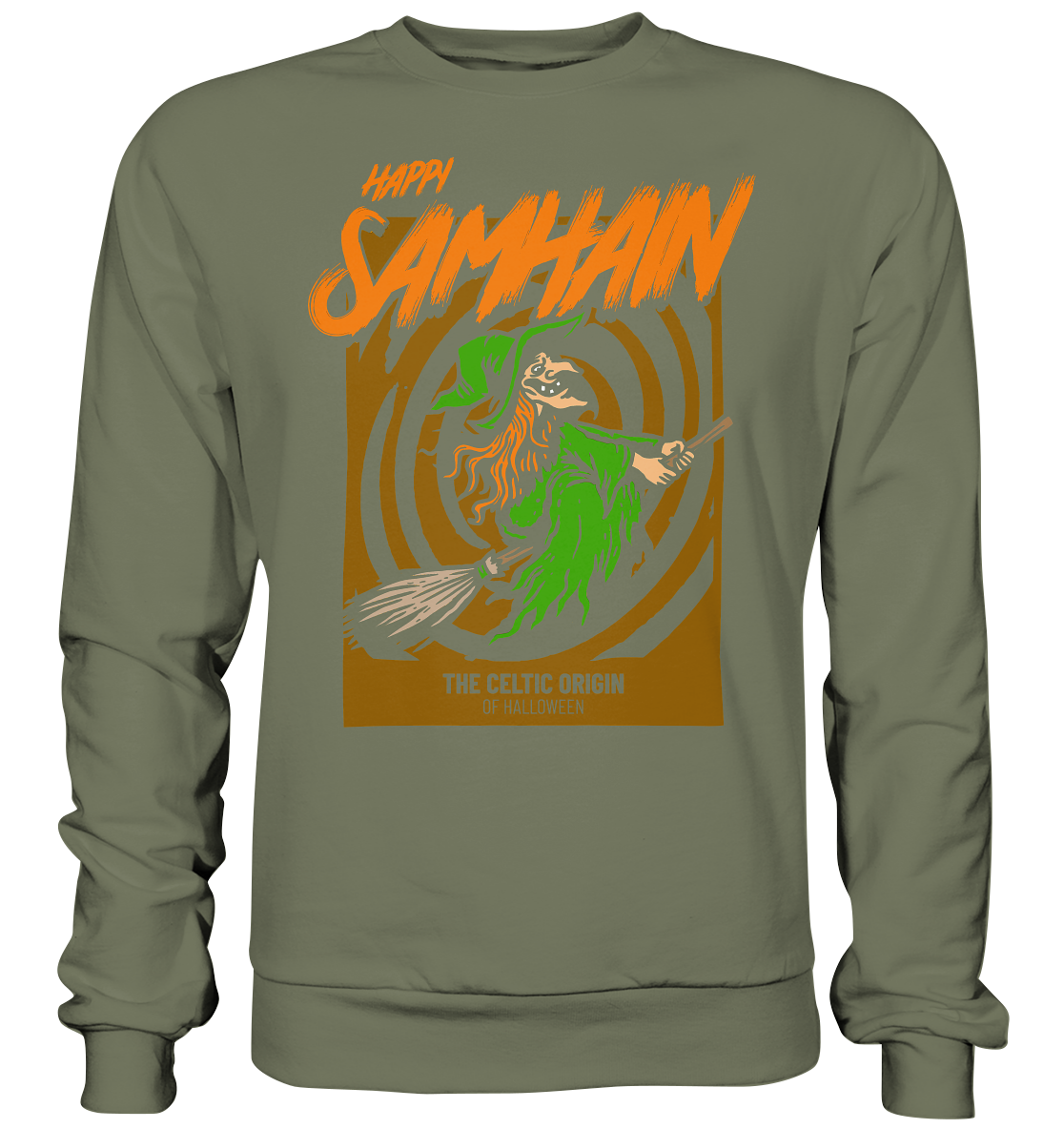 Happy Samhain "Witch" - Premium Sweatshirt