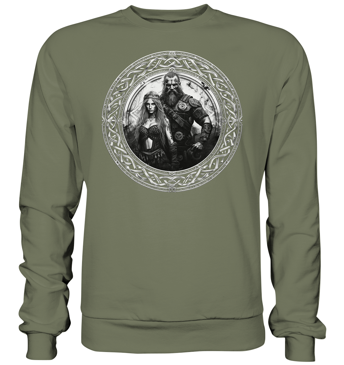 Celtic Warrior "Couple" - Premium Sweatshirt