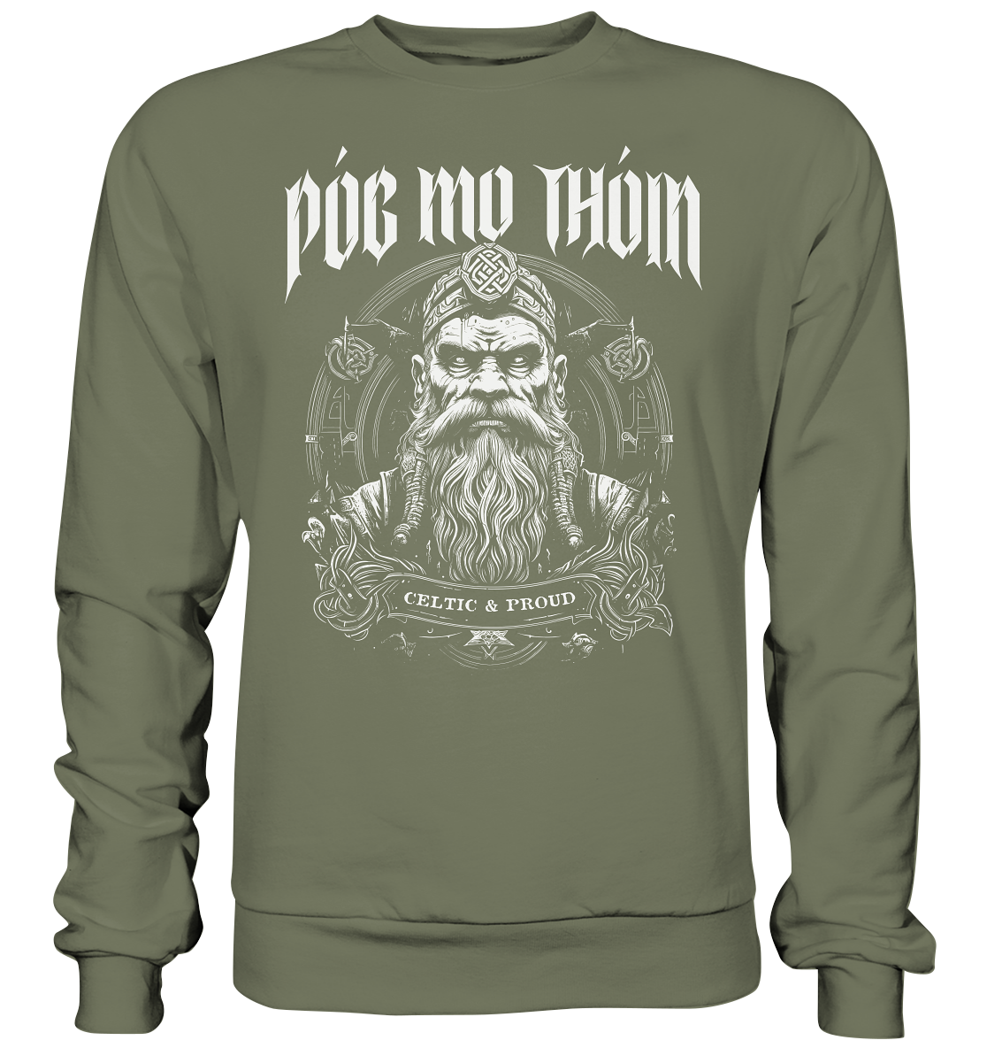 Póg Mo Thóin Streetwear "Celtic & Proud" - Premium Sweatshirt