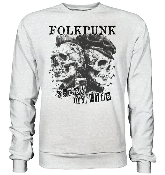 Folkpunk "Saved My Life I" - Premium Sweatshirt