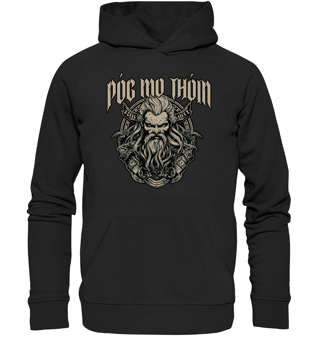 Póg Mo Thóin Streetwear "Celtic Warrior II" - Premium Unisex Hoodie