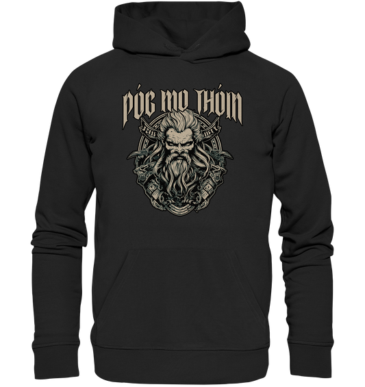 Póg Mo Thóin Streetwear "Celtic Warrior II" - Premium Unisex Hoodie