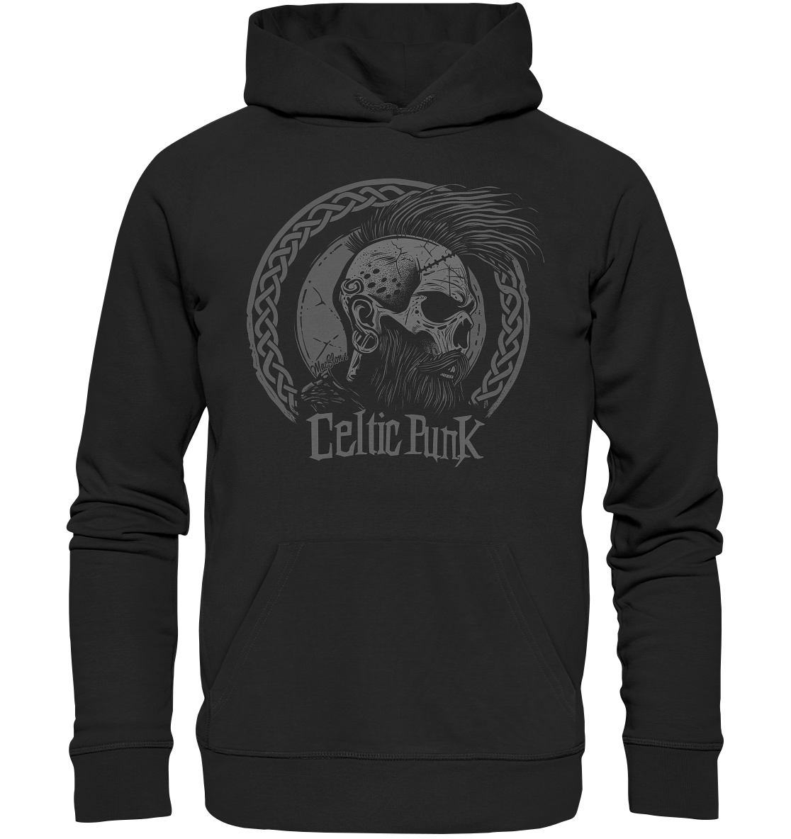 Celtic Punk "Skull / Circle II" - Premium Unisex Hoodie