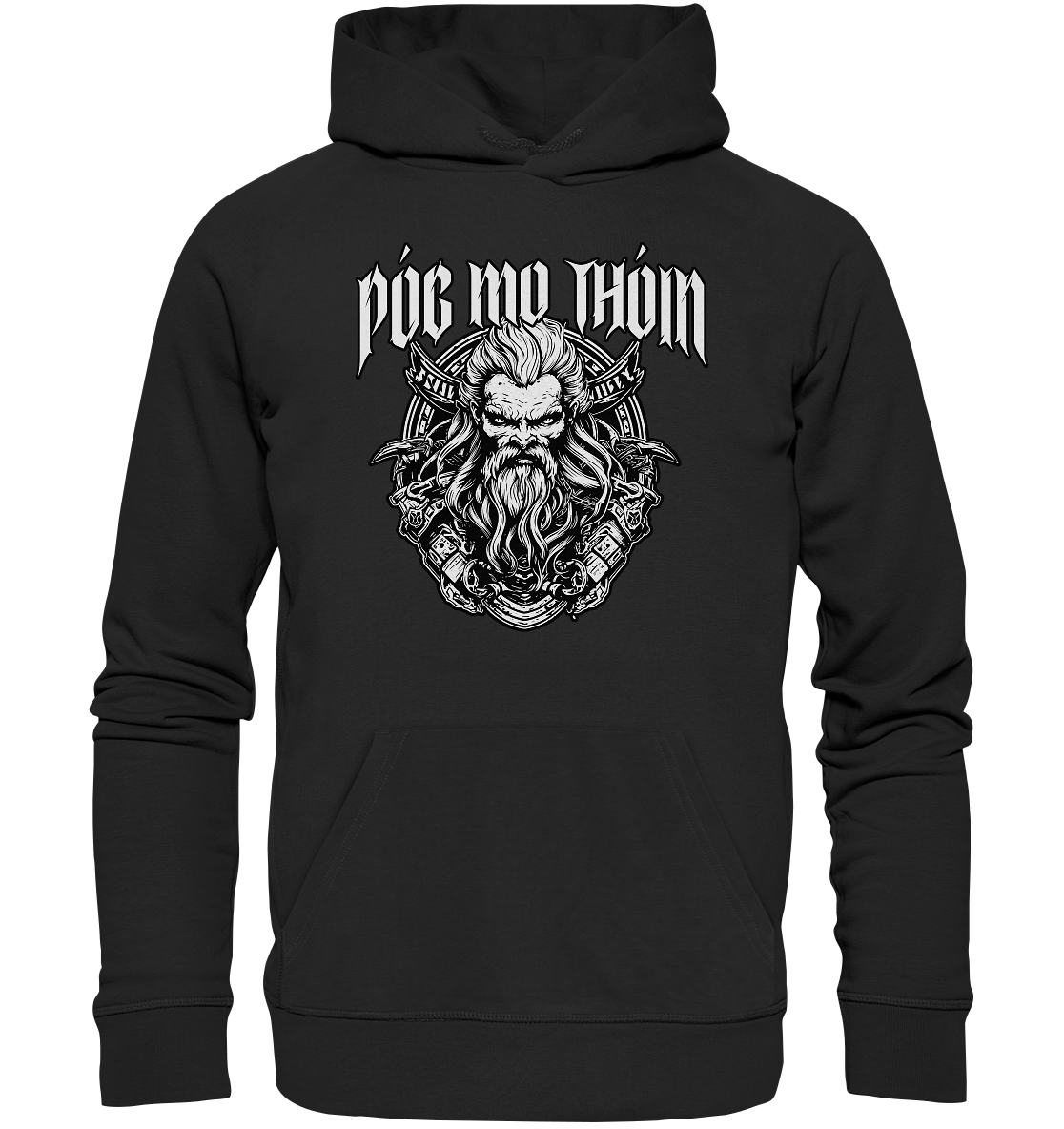 Póg Mo Thóin Streetwear "Celtic Warrior III" - Premium Unisex Hoodie