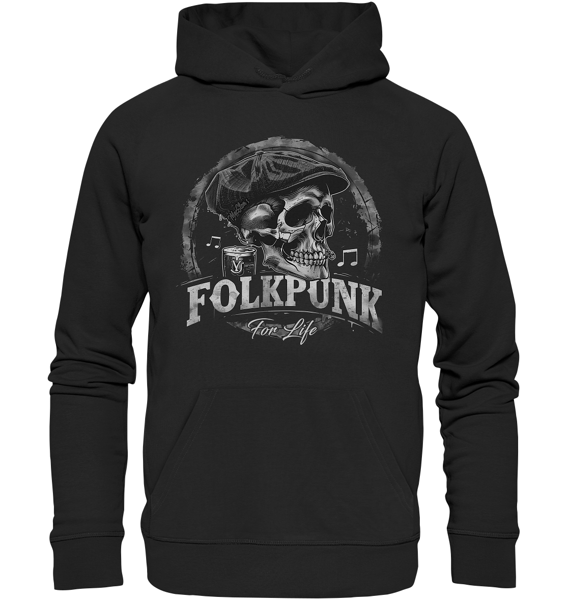 Folkpunk "For Life I" - Premium Unisex Hoodie