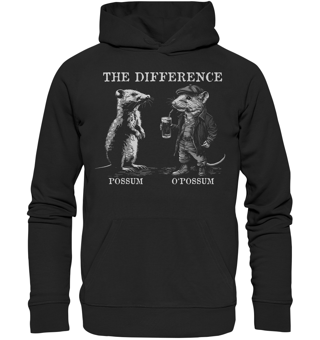 The Difference "Possum & O'Possum" - Premium Unisex Hoodie