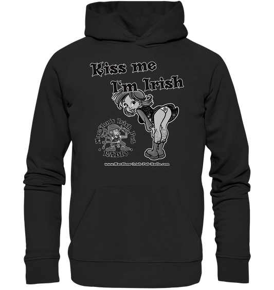 MacSlon's Irish Pub Radio "Kiss Me I'm Irish I"  - Premium Unisex Hoodie