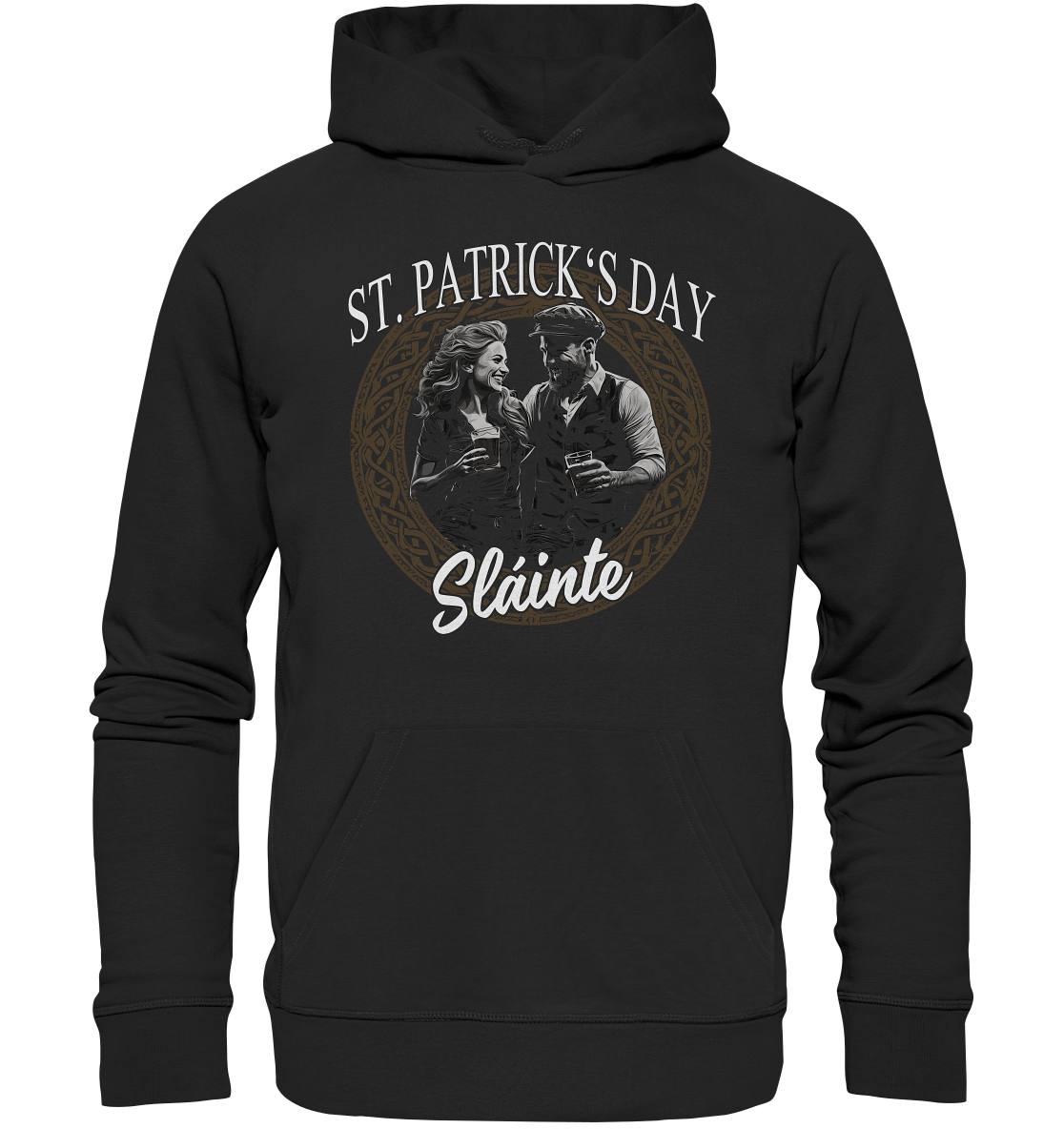 St. Patrick's Day "Sláinte / Couple" - Premium Unisex Hoodie