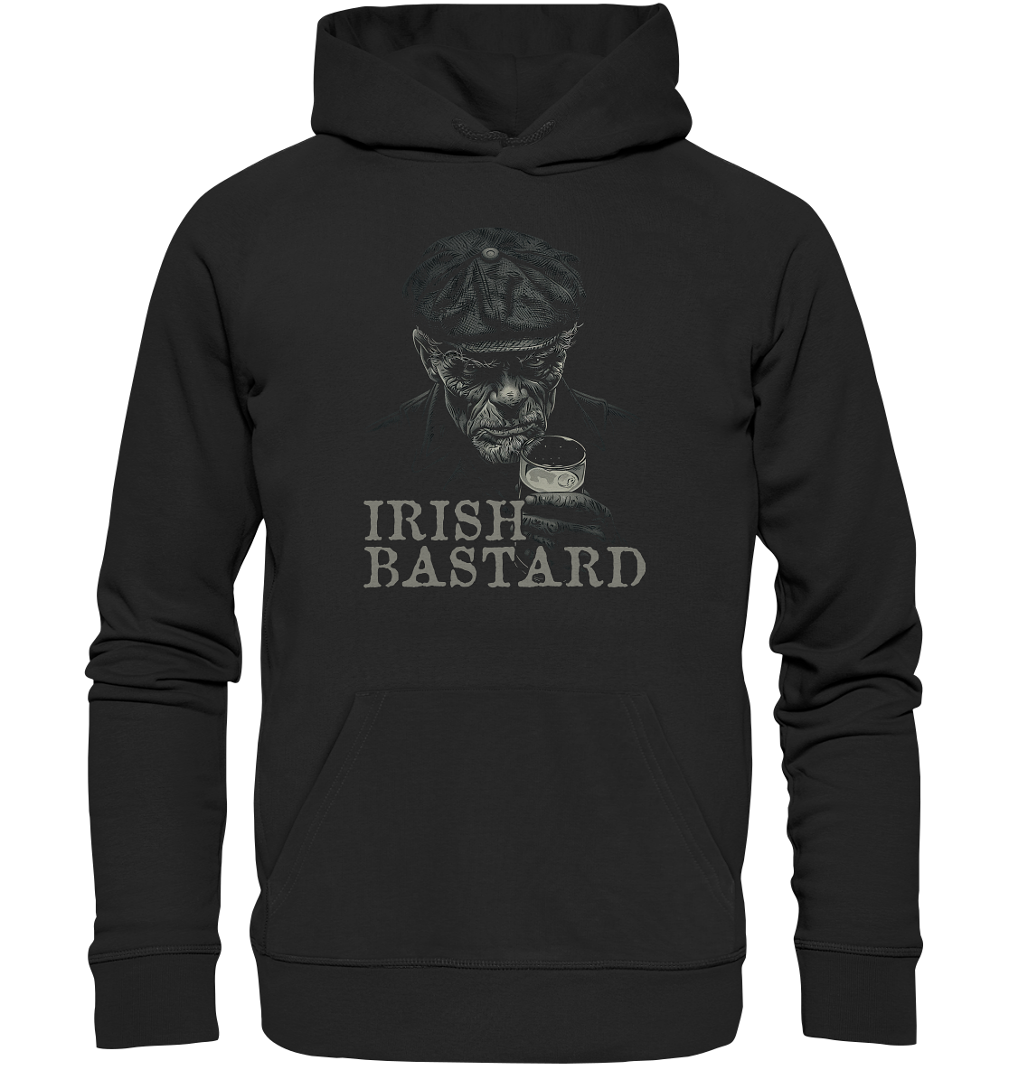 Irish Bastard "Old Irish Man VI"  - Premium Unisex Hoodie