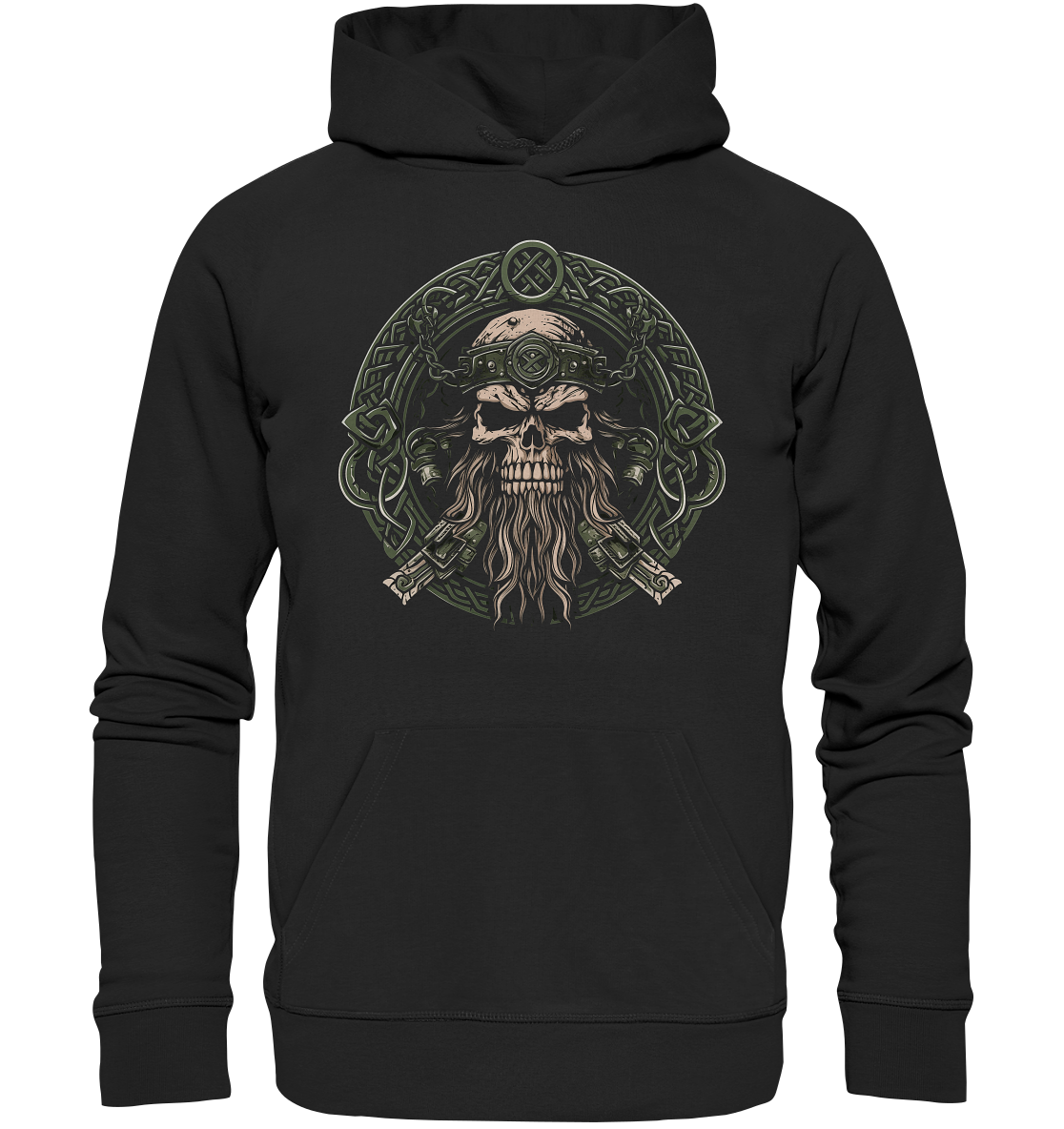 Celtic Skull "Crest II" - Premium Unisex Hoodie