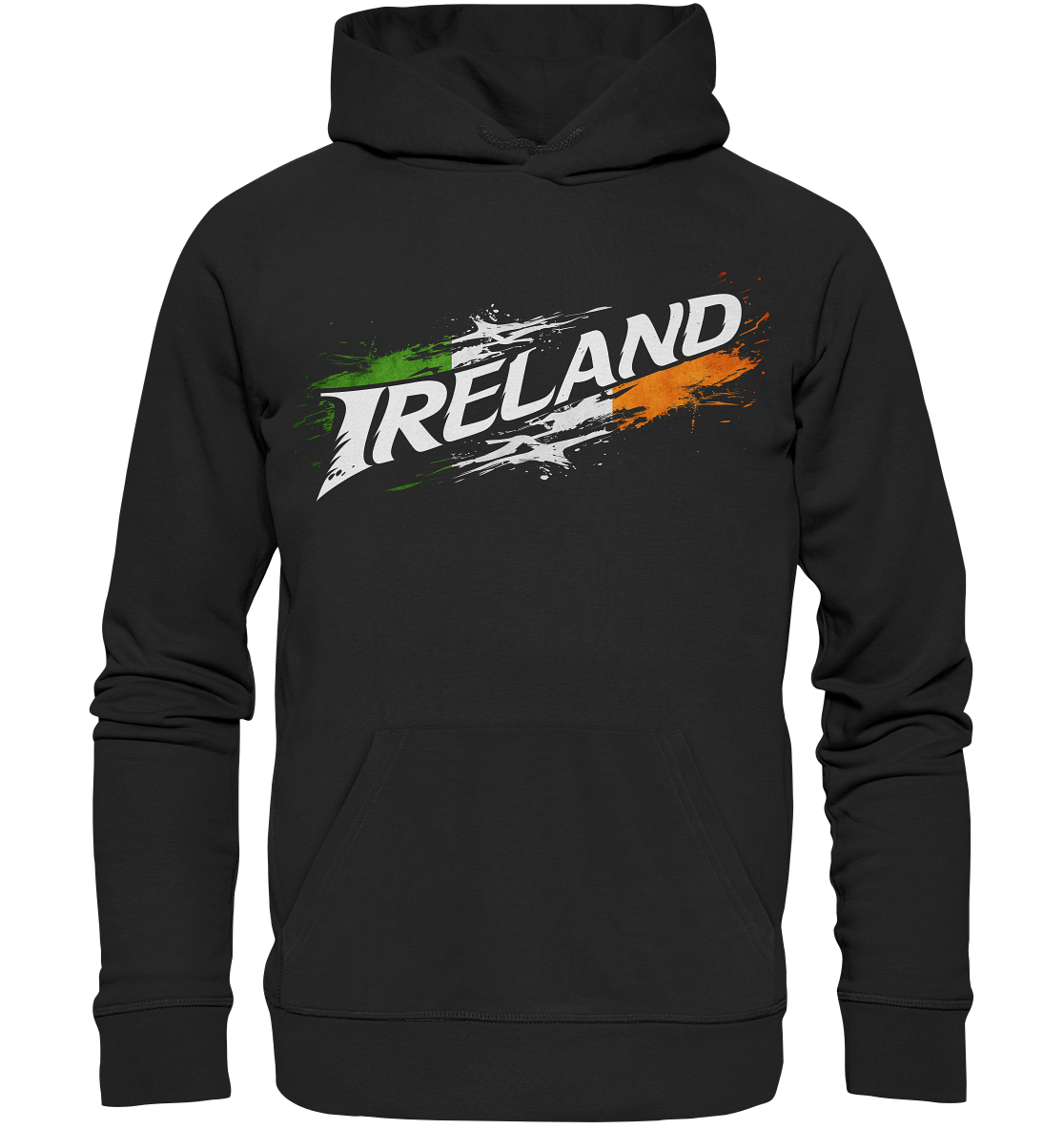 Ireland "Flag Splatter I"  - Premium Unisex Hoodie