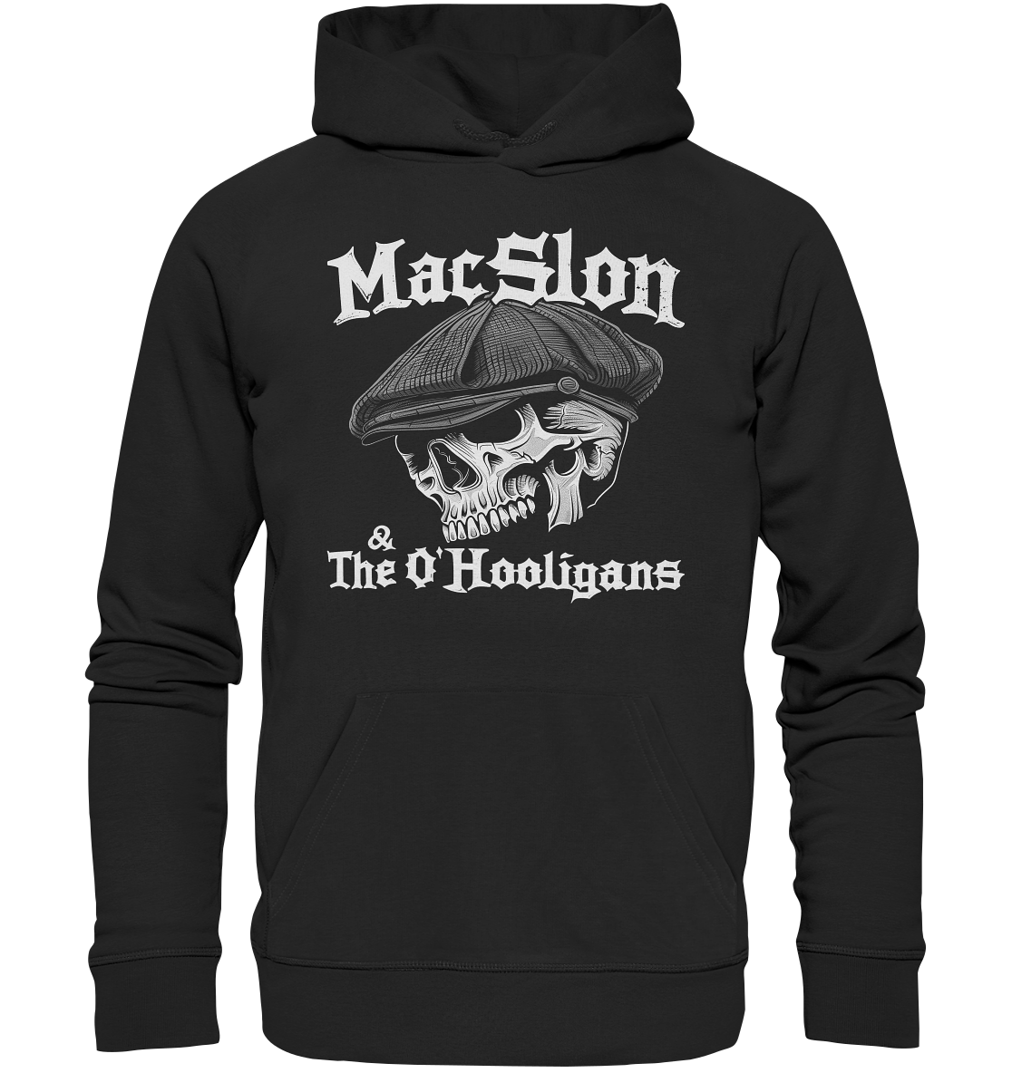 MacSlon & The O'Hooligans "Flatcap-Skull I" - Premium Unisex Hoodie